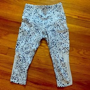 Athleta crop compression leggings